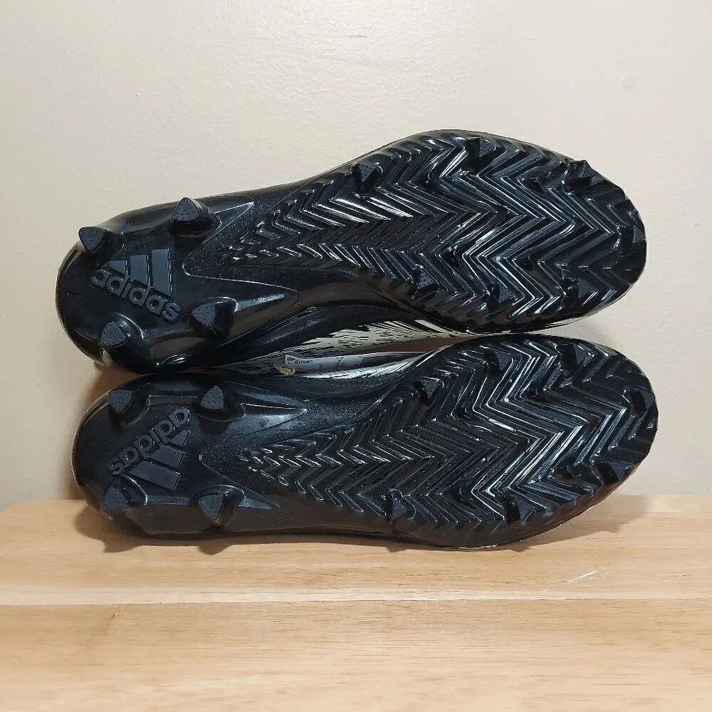 Adidas Adizero 12.0 Glow In The Dark Football Cleats Black IE5447 Men's Size 13